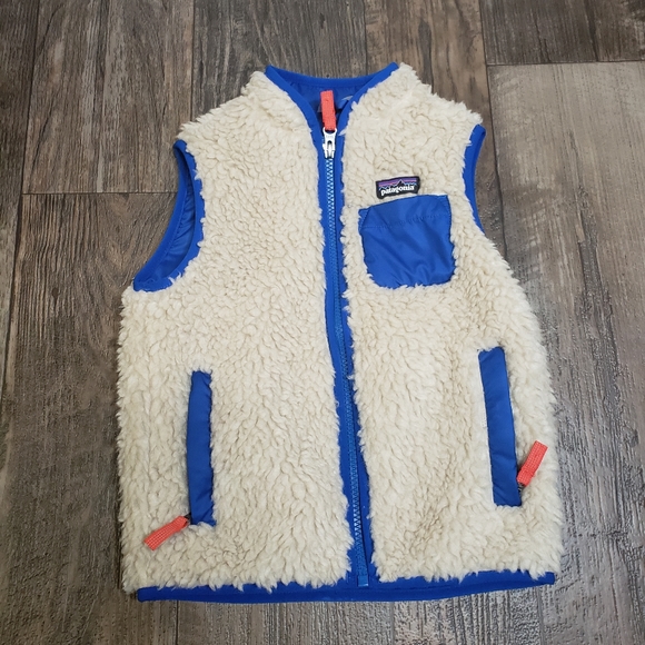 Patagonia Other - Patagonia retro x deep pile sherpa vest sz 4t